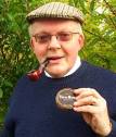 John Burland in his guise as Alfred Wainwright - johnburlandvert