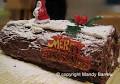 image: yule log