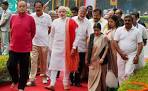 Photos: PM Narendra Modi pays tribute to Sardar Patel on his birth.