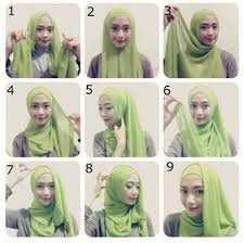 TREND HIJAB: Cara Memakai Jilbab Kreasi Jilbab Paris Untuk ke Pesta