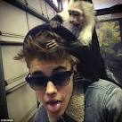 Justin Bieber's monkey was taken from its mother when it was only ... - article-2302868-190BD651000005DC-189_634x629