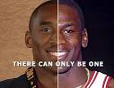 Michael Jordan being the