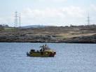 SH3393 : Catfish hauling lobster pots in Cemlyn Bay - via Daymix