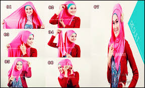 Tutorial Jilbab Cantik dengan Pashmina Kaos Rayon | Blog Dorie Shop