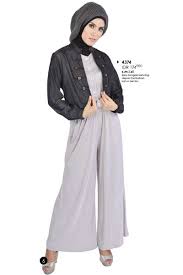 Busana Muslim Casual Paduan Jumpsuit
