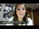 Elks Scholar Thank You