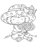 Strawberry Shortcake coloring page
