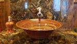 Unique Bathroom Countertop Ideas With Mosaic Tiled Vanity ...