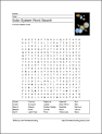 Science coloring page