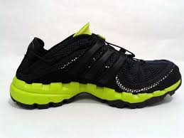 Sepatu Sendal Outdoor Adidas Hydroterra Shandal Black Green ...