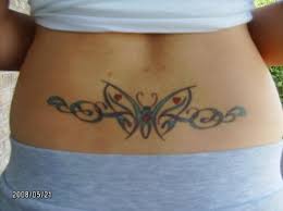 Lower Back Tattoos For Girls