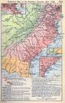 Map of the Southern Colonies 1607-