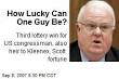 in the Wisconsin lottery,
