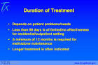 Duration of 