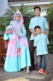 Busana Muslim Couple Keluarga Ayah Ibu dan Anak | Model Trend Baju ...