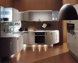 Dynamic-Luxury-Kitchen-Design-with-Cabinets-of-Different-Shapes-Light-Fittings