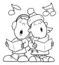 Sing A Song Together coloring page / picture | Super Coloring
