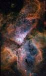 APOD: 2001 July 17 - The Carina Nebula in Three Colors