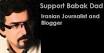 Please invite your friends to join this group and support Babak Dad.