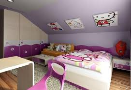 Desain Kamar Tidur Hello Kitty Sederhana Minimalis