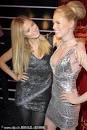 Heidi Klum and her wax figure 