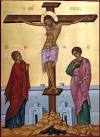 The icon of The Crucifixion - Η Σταύρωσις :: Greek orthodox ...