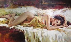 Andrew Atroshenko paintings illustration  Drawings  Women portrait