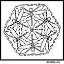 Dragonfly coloring page