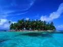 Coconut Palm Trees on Key in San Blas Islands, Panama Photographic ...