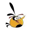 Orange Angry Bird angry birds