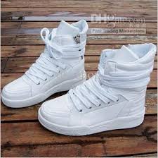 2012 Men's White Shoes Boots Fashion Trend High Male Shoes Hip Hop ...