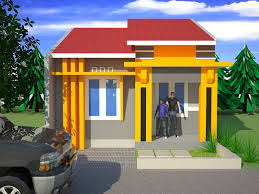 Desain Rumah Kecil Serhana Ekonomis Tetap Indah Dan Nyaman