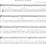 Mandolin Tab &amp; Sheet Music - When Irish Eyes Are Smiling