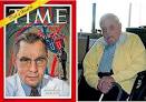 Keys is shown (at right, above) two months before his 101st birthday.