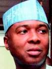 caption: Senator Bukola Saraki