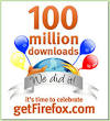 Firefox Hits 100 Million - via Daymix