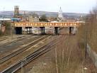 The bridge carrying Orlando Road over the railway - via Daymix