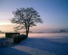 Sunrise over a snowy South - via Daymix