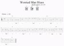 Section 2: Worried Man Blues, A-D-E7 Chords