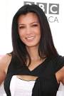 Kelly Hu's straight, brunette