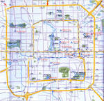 Beijing Attractions Map - Beijing Travel and Tours