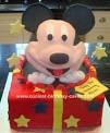 The cake appears to be a cross between Mickey Mouse and Remy from ... - coolest-birthday-cakes_4