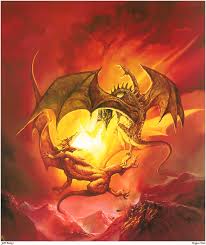 Jeff Easley | Dragonslayer- - jeff_easley_dragon_duel