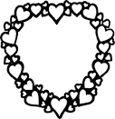 Valentine coloring page
