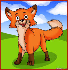 How to Draw a Cartoon Fox, Step by Step, Cartoon Animals, Animals ... - how-to-draw-a-cartoon-fox_1_000000003106_5