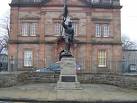 NT4728 : Statue in Selkirk, commemorating the disastrous Battle of Flodden - via Daymix