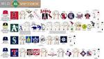 Major League Baseball: the American League West- Map and Chart ...