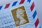 stamped airmail envelope - via Daymix