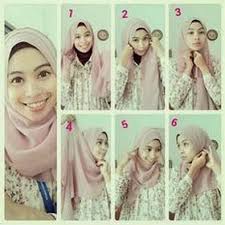 Cara Memakai Jilbab Kreasi Jilbab Paris Untuk ke