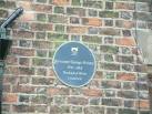 SD3701 : St Andrews Parish Church, Vicarage. Blue Plaque - via Daymix